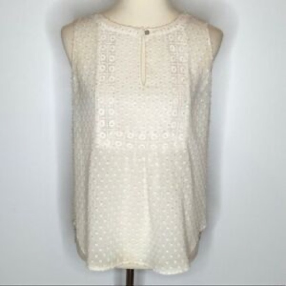 Pleione sleeveless top size medium